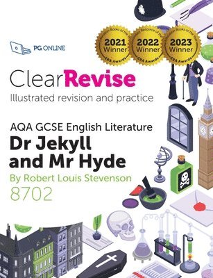 bokomslag ClearRevise AQA GCSE English Literature 8702; Stevenson, Dr Jekyll and Mr Hyde