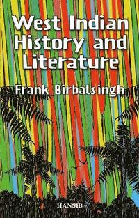 bokomslag West Indian History and Literature