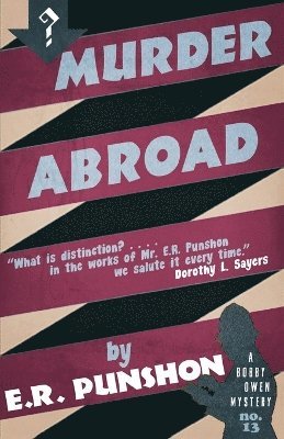E. R. Punshon - Murder Abroad, Häftad
