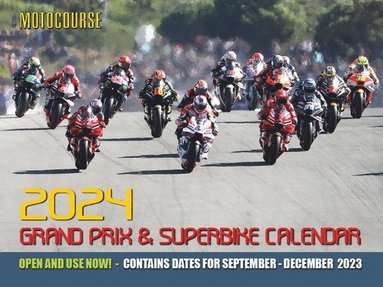 bokomslag MOTOCOURSE 2024 GRAND PRIX & SUPERBIKE CALENDAR