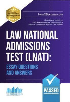 Law National Admissions Test (LNAT): Essay Questions and Answers 1