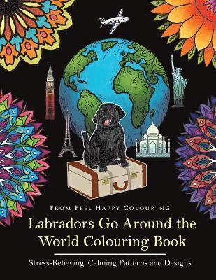 Labradors Go Around the World Colouring Book 1