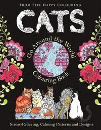 bokomslag Cats Go Around the World Colouring Book