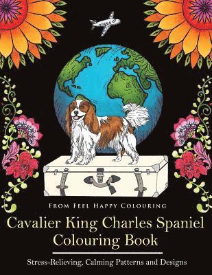 bokomslag Cavalier King Charles Spaniel Colouring Book