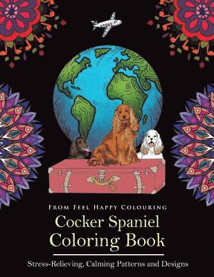 Cocker Spaniel Coloring Book 1