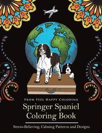 bokomslag Springer Spaniel Coloring Book