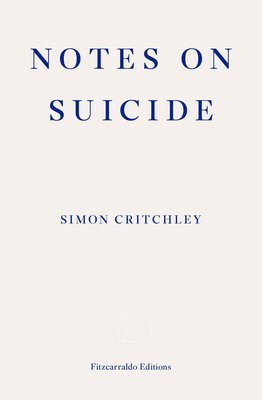 bokomslag Notes on Suicide