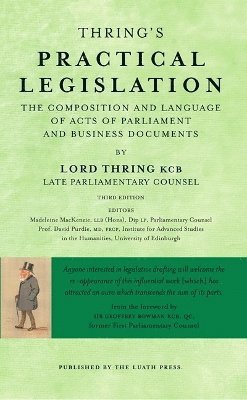 bokomslag Thring's Practical Legislation