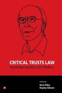 bokomslag Critical Trusts Law