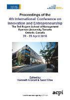 ICIE 2016 - Proceedings of The 4th International Conference on Innovation and Entrepreneurship 1