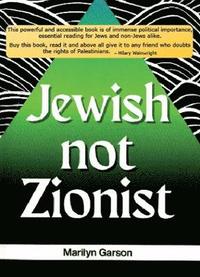 bokomslag Jewish not Zionist