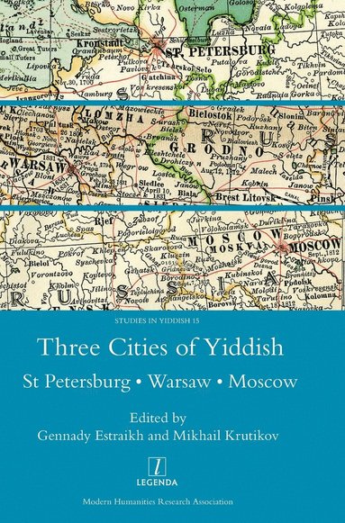 bokomslag Three Cities of Yiddish