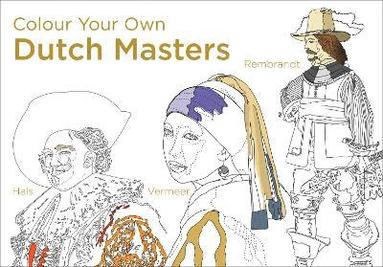 bokomslag Colour Your Own Dutch Masters