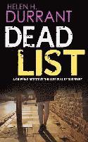 bokomslag DEAD LIST a gripping detective thriller full of suspense