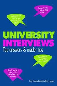 bokomslag University Interviews