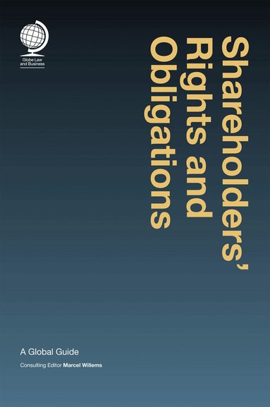 Marcel Willems, Marcel Willems - Shareholders' Rights and Obligations, Inbunden