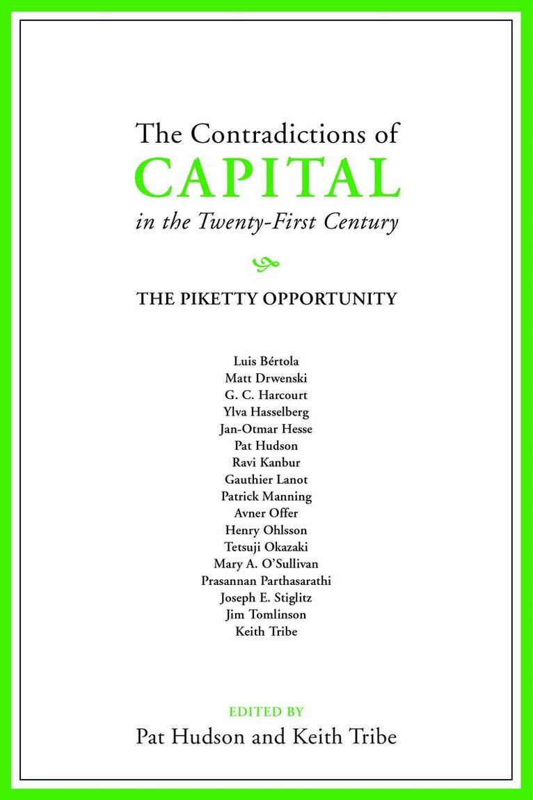 The Contradictions of Capital in the Twenty-First Century 1