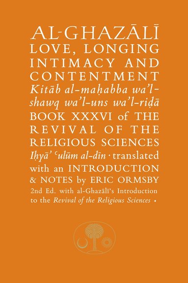 bokomslag Al-Ghazali on Love, Longing, Intimacy & Contentment