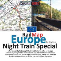 bokomslag RailMap Europe - Night Train Special 2017