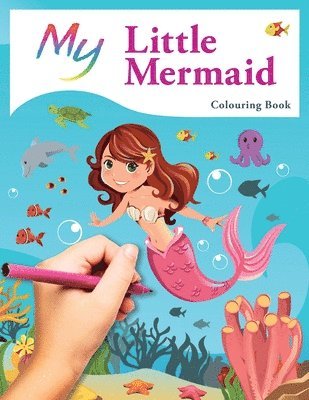 bokomslag My Little Mermaid Colouring Book