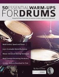 bokomslag 50 Essential Warm-Ups for Drums