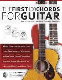bokomslag The First 100 Chords for Guitar