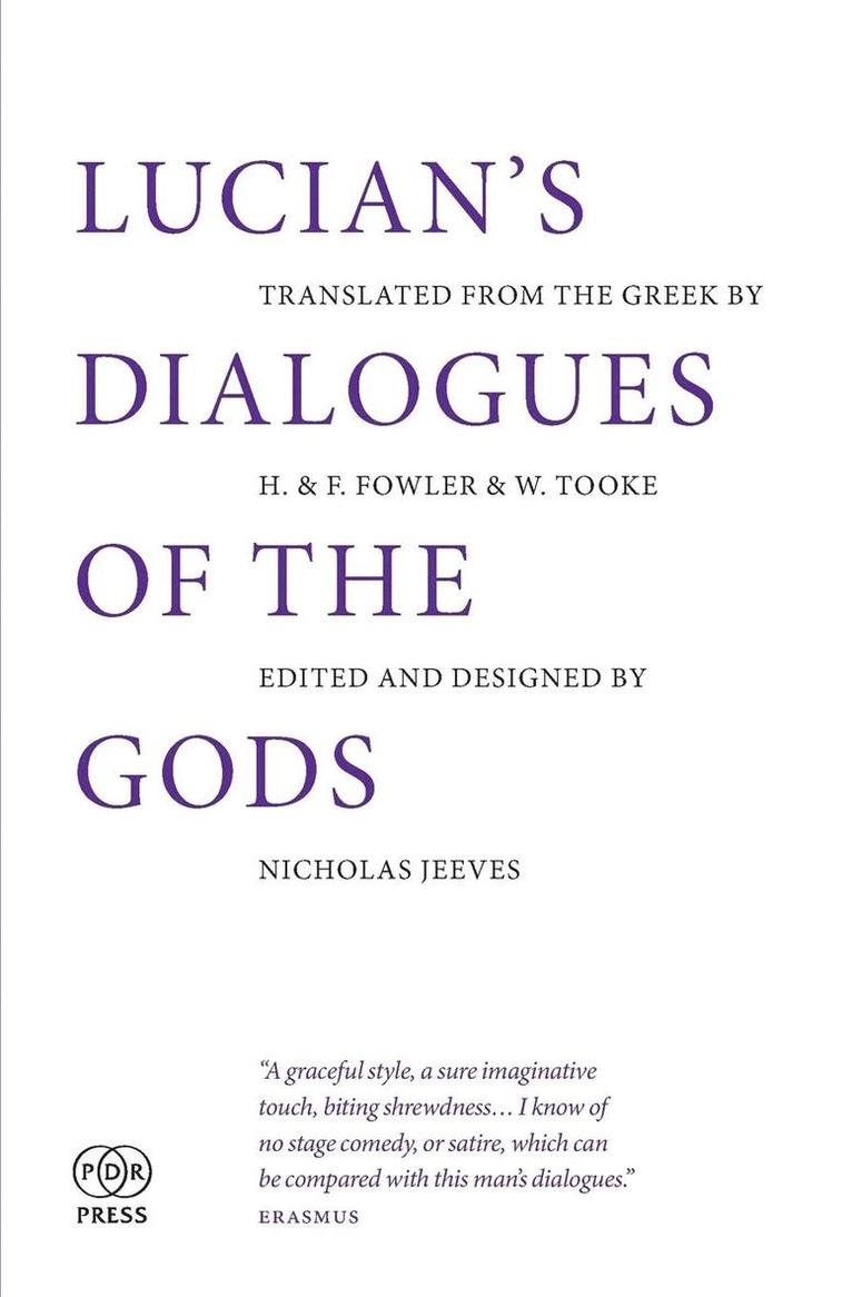 Lucian, Lucian of Samosata, Nicholas Jeeves - Lucian's Dialogues of the Gods, Häftad