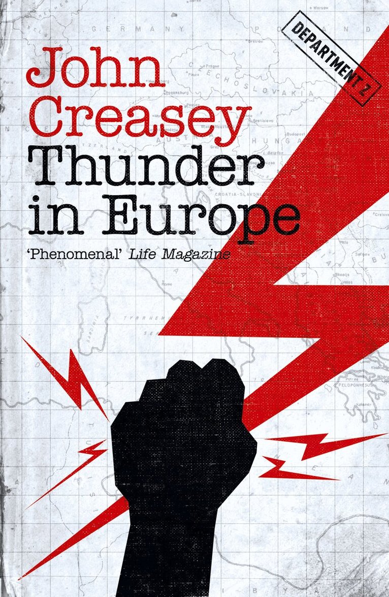 John Creasey - Thunder in Europe, Häftad