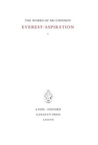 bokomslag Everest-Aspiration