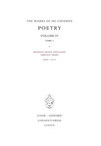 bokomslag Poetry IV, tome 1