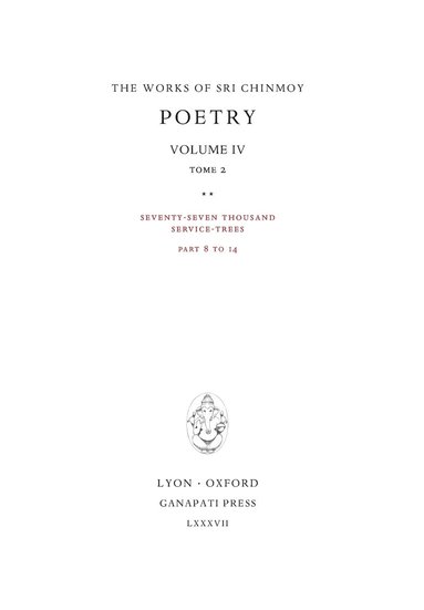 bokomslag Poetry IV, tome 2