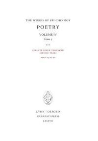 bokomslag Poetry IV, tome 3