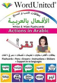 bokomslag Actions in Arabic - Write & Wipe Flashcards with Multilingual Support