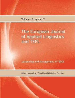 Andrzej Cirocki, Christine Coombe - European Journal of Applied Linguistics and TEFL, Häftad
