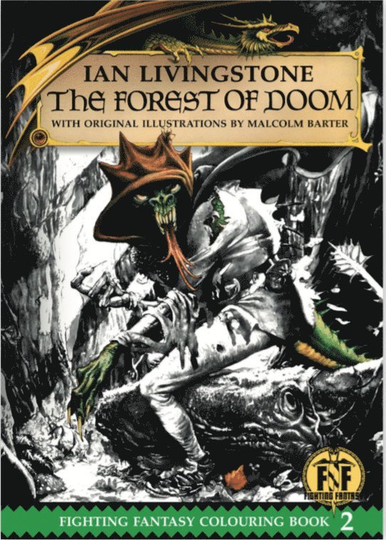 Ian Livingstone - Forest of Doom Colouring Book, Inbunden