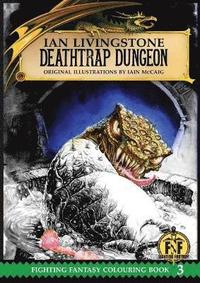 bokomslag Official Fighting Fantasy Colouring Book 3: Deathtrap Dungeon