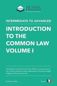 bokomslag Introduction to the Common Law, Vol 1: English for an Introduction to the Common law, Vol 1