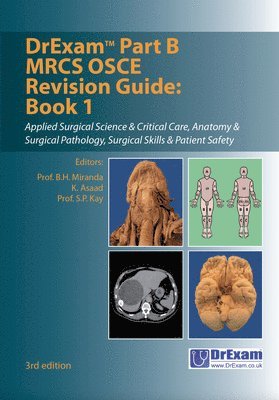 bokomslag DrExam Part B MRCS OSCE Revision Guide Book 1 3rd edition