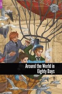 bokomslag Around the World in Eighty Days - Foxton Reader Level-2 (600 Headwords A2/B1) with free online AUDIO