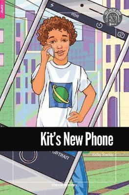bokomslag Kit's New Phone - Foxton Reader Starter Level (300 Headwords A1) with free online AUDIO