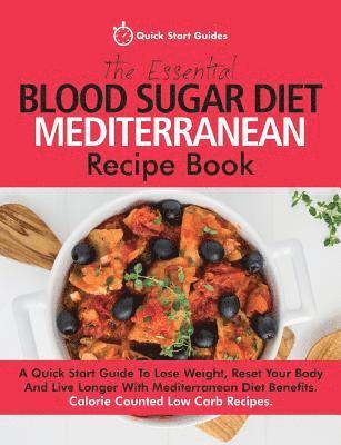 bokomslag Essential Blood Sugar Diet Mediterranean Recipe Book