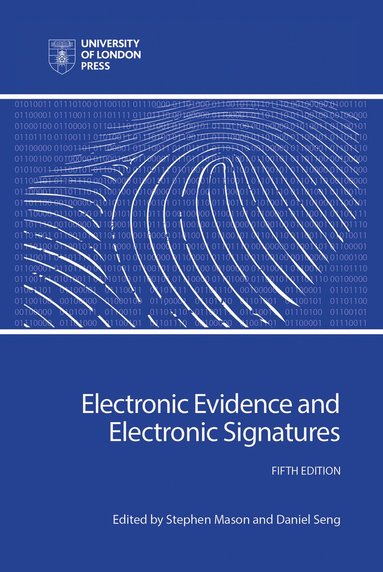 bokomslag Electronic Evidence and Electronic Signatures