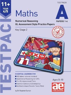 bokomslag 11+ Maths Year 4/5 Testpack a Papers 1-4