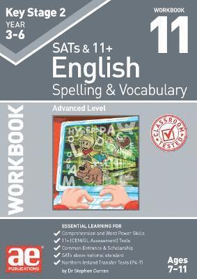 bokomslag KS2 Spelling & Vocabulary Workbook 11