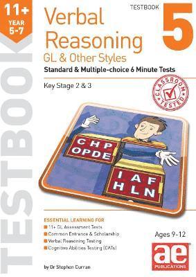 11+ Verbal Reasoning Year 5-7 GL & Other Styles Testbook 5 1