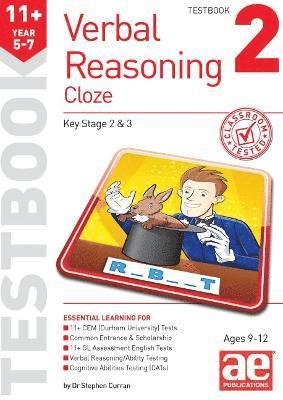 11+ Verbal Reasoning Year 5-7 Cloze Testbook 2 1