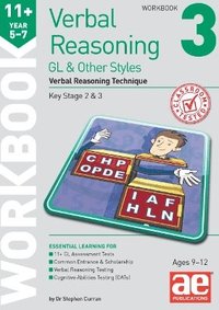 bokomslag 11+ Verbal Reasoning Year 5-7 GL & Other Styles Workbook 3