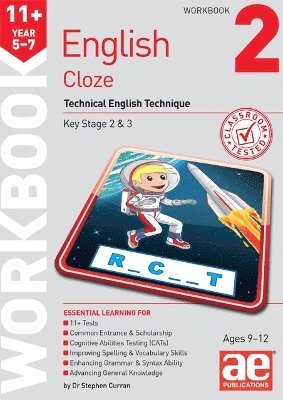 bokomslag 11+ English Year 5-7 Cloze Workbook 2