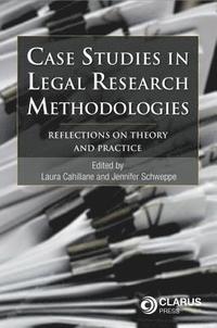bokomslag Case Studies in Legal Research Methodologies