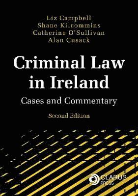 bokomslag Criminal Law in Ireland 2nd edition